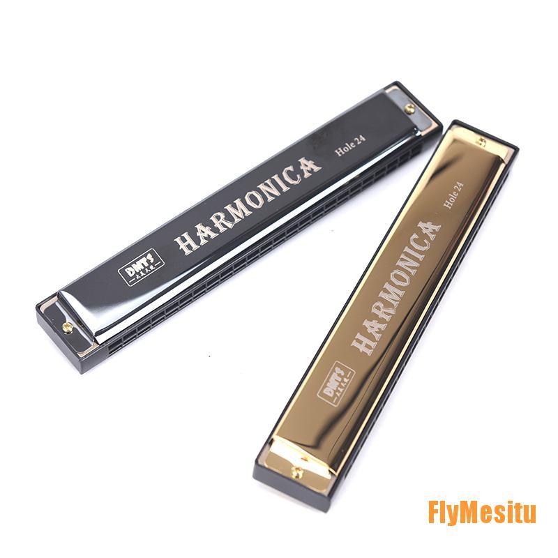 Kèn Harmonica Tremolo 24 Lỗ Chuyên Dụng Chất Lượng Cao