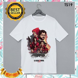 🔥HOT🔥 ÁO THUN PHIM MONEY HEIST - PHI VỤ TRIỆU ĐÔ CỰC HOT GIÁ RẺ