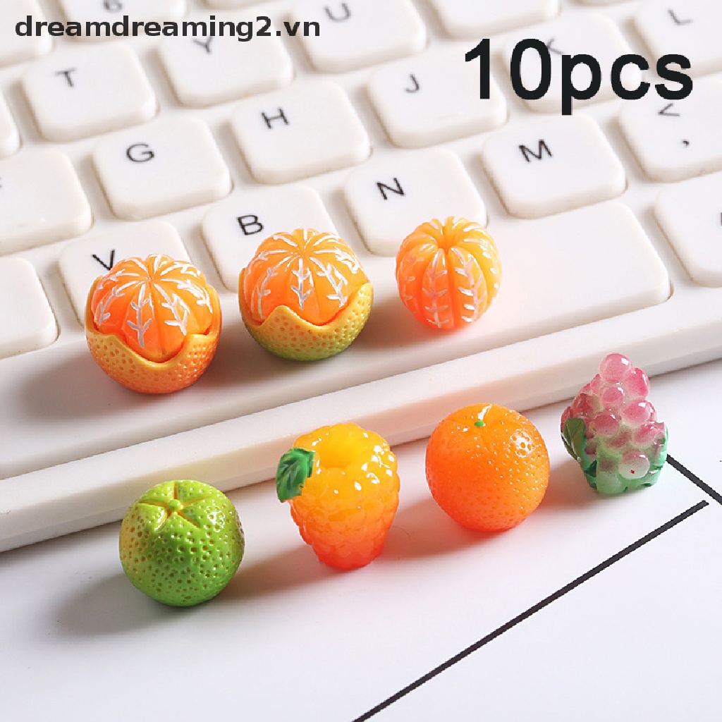 Bộ 10 Rau Củ mini Tỉ Lệ 1: 12 Trang Trí Nhà Búp Bê