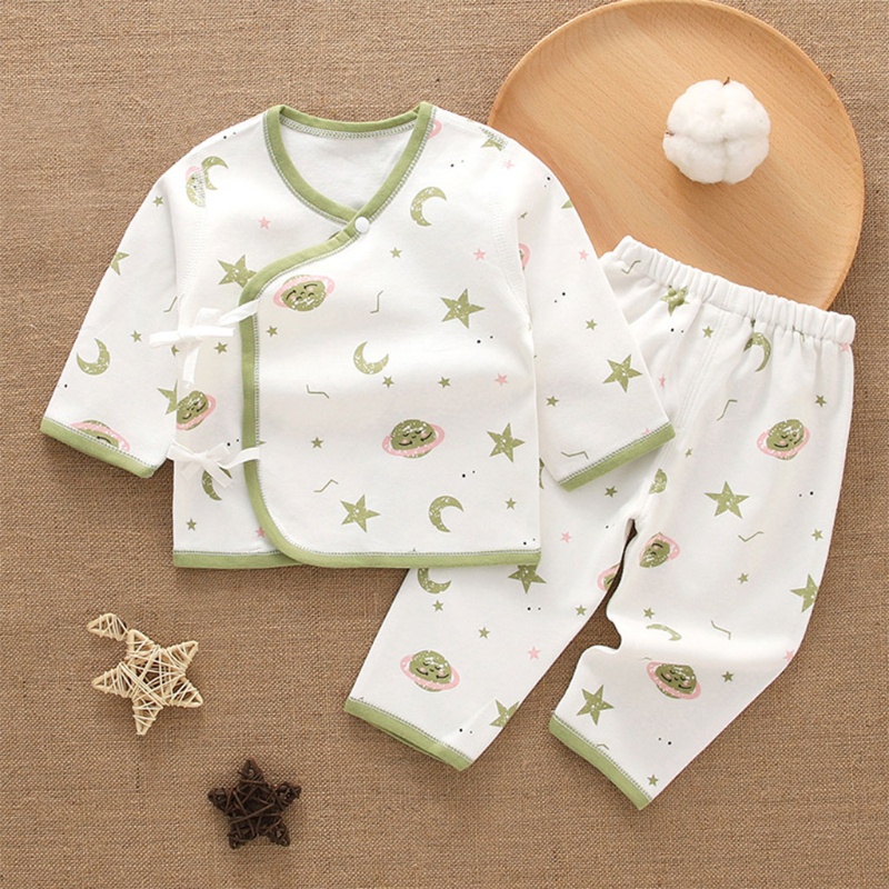 Bộ Đồ Ngủ 2 Món Bằng Vải Cotton Hữu Cơ Dành Cho Bé Trai Gái