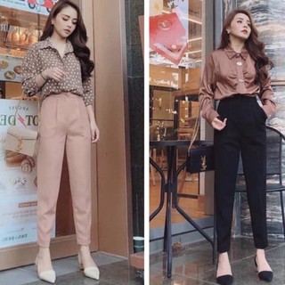 Quần tây công sở ống đứng - phom chuẩn_cao cấp