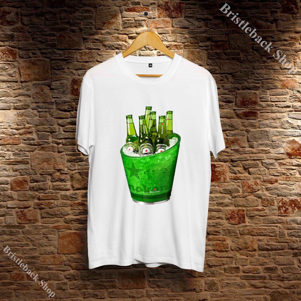 [SIÊU SALE]❣️Áo Unisex hình Heineken - Bia - Beer - Heineken T-Shirt phong cách - H25HNK-005