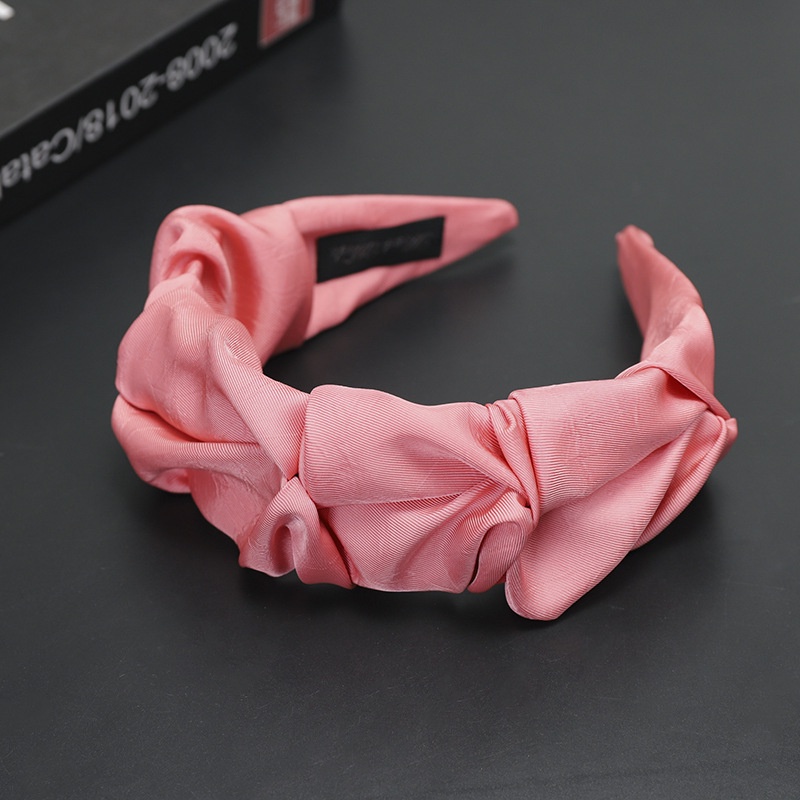 Băng Đô Cài Tóc Thắt Tết Bím Cao Cấp, Bờm Tóc Turban Vải Lụa Voan Phong Cách Hàn Quốc Cho Nữ Đẹp