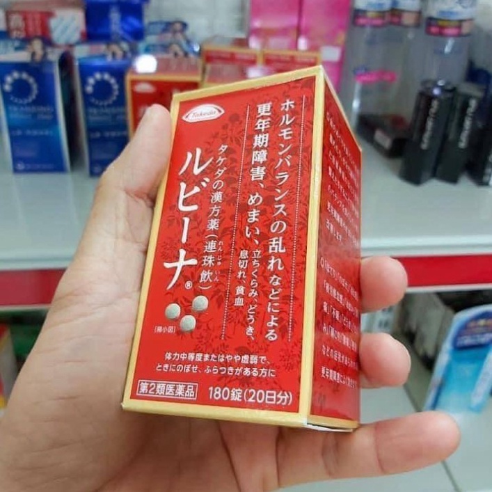 Viên Uống Bổ Máu Rubina Nhật Bản 180 Viên