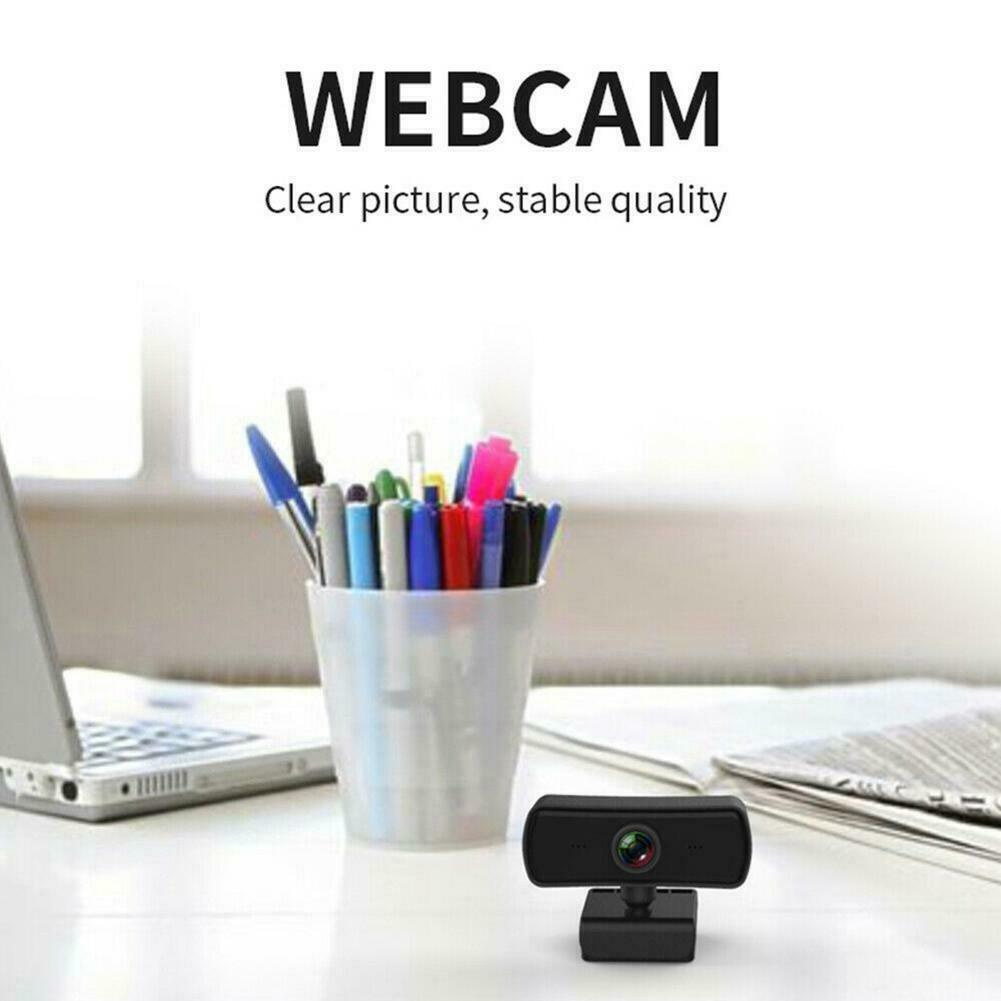 2K 2040*1080P Rotatable Webcam HD Computer PC WebCamera Conference Lens Calling Video Work H8F0