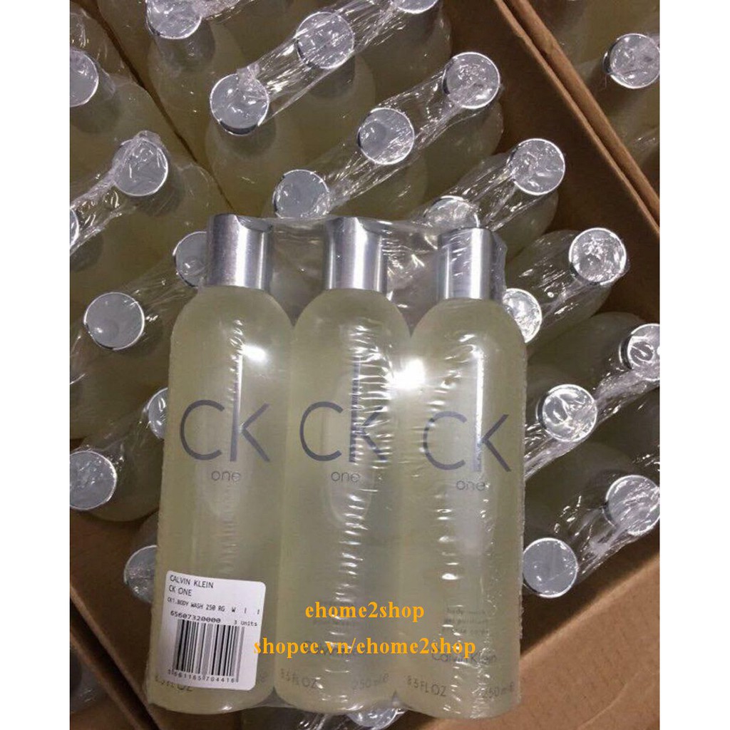 Gel Tắm 250ml Calvin Klein CK One Hương Nước Hoa shopee.vn/ehome2shop.