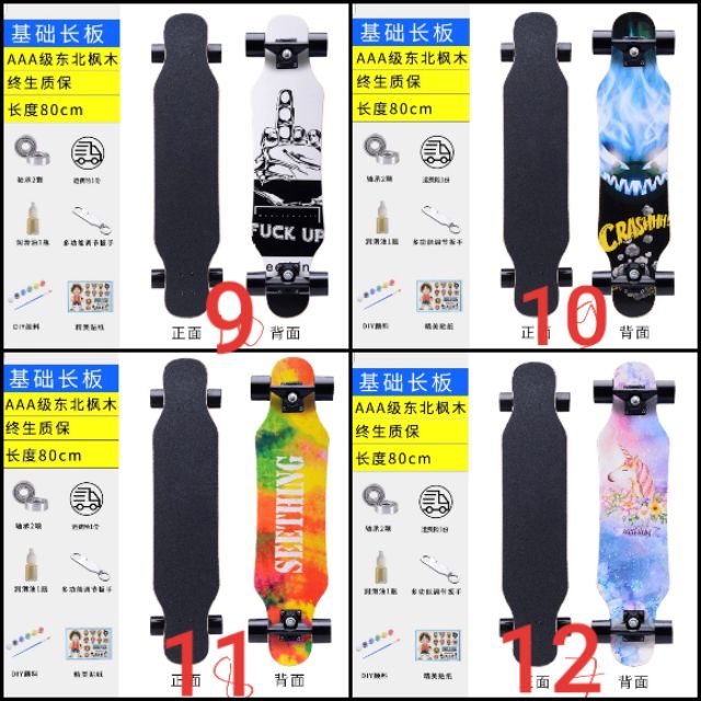 VÁN TRƯỢT  DANCE LONGBOARD Mini 80x20 CAO CẤP GIÁ SALE