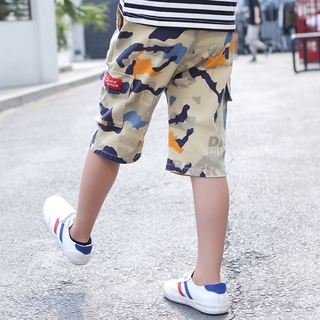 Quần Short Lưng Thun Cho Bé Trai