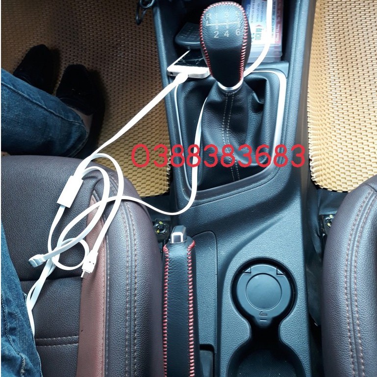 Bọc Cần Số, Tay Phanh Xe KIA RIO, CERATO, K3, SORENTO, RONDO... SỐ SÀN., Da Bò rất nhiều màu sắc..