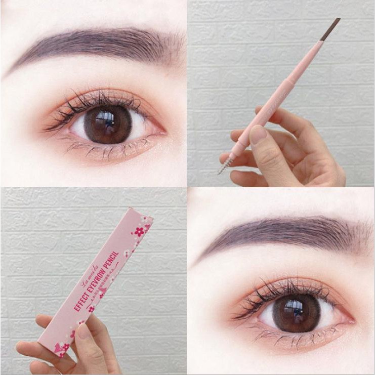 Chì Kẻ Mày 2 Đầu Lameila effect eyebrown pencil