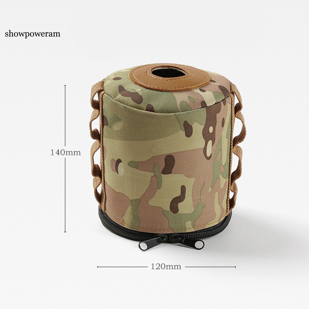 Vỏ Bọc Bình Gas Mini Siêu Nhẹ In Họa Tiết Rằn Ri Tiện Dụng Mang Theo Du Lịch Dã Ngoại