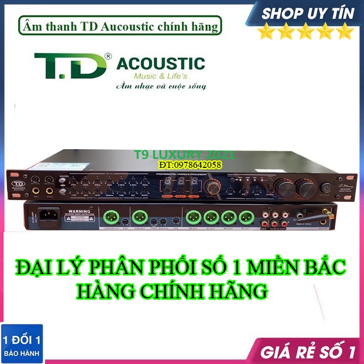 Vang cơ lai số TD acoutis T9 luxury hàng chính hãng bản 2023