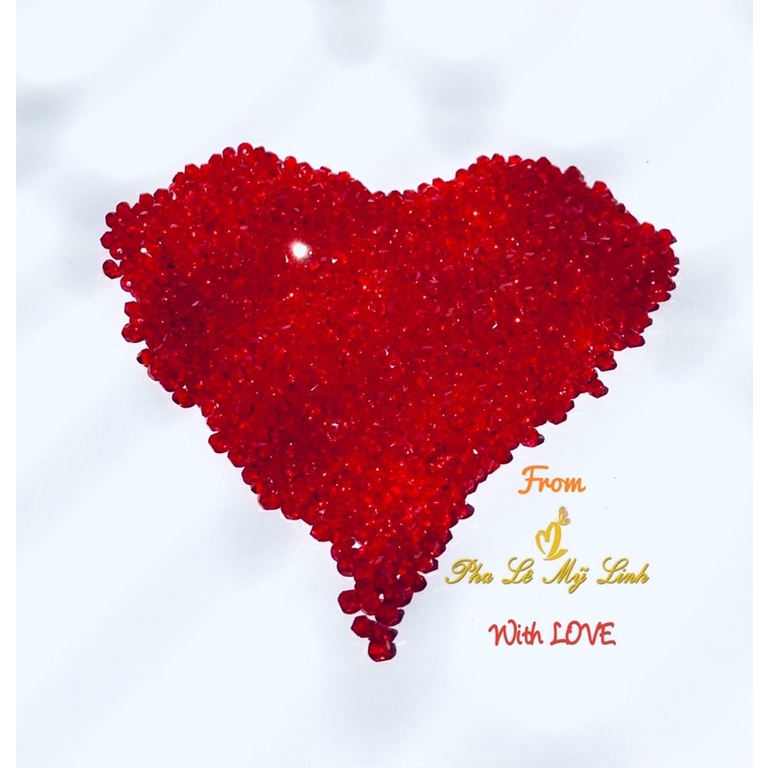 50 viên pha lê Swarovski nón 3mm