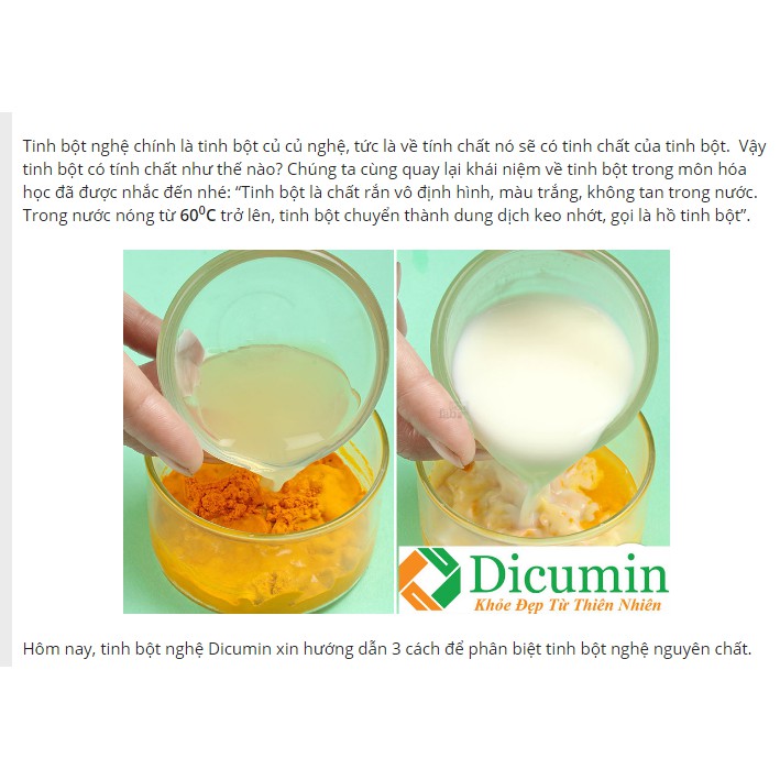 Trợ giá - 1kg tinh bột nghệ nguyên chất( Bao test - có giấy chứng nhận) hsd 2019 | BigBuy360 - bigbuy360.vn