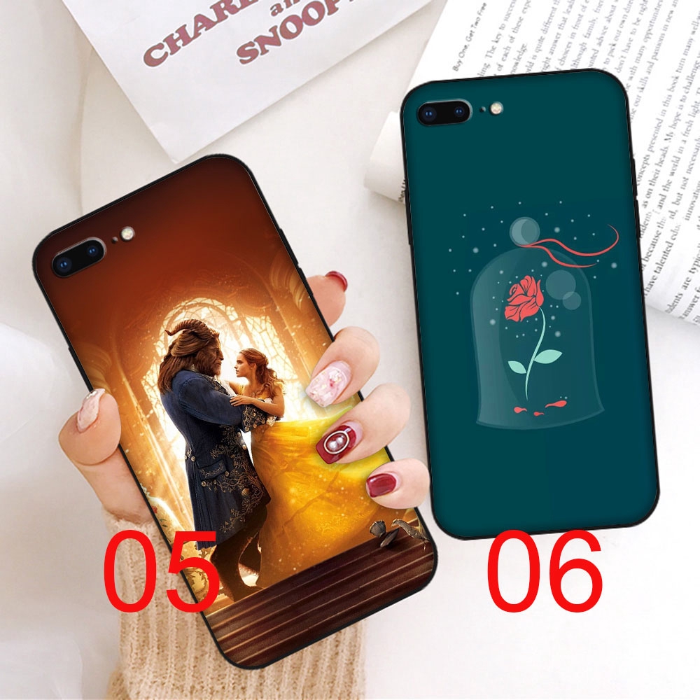 Ốp Điện Thoại Mềm Hình Beauty And The Beast Yu18 Cho Iphone 12 Mini Pro Max 5 5s Se