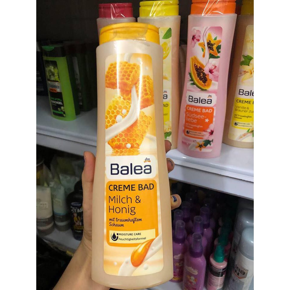 Sữa tắm Balea chai khủng Đức đủ bill