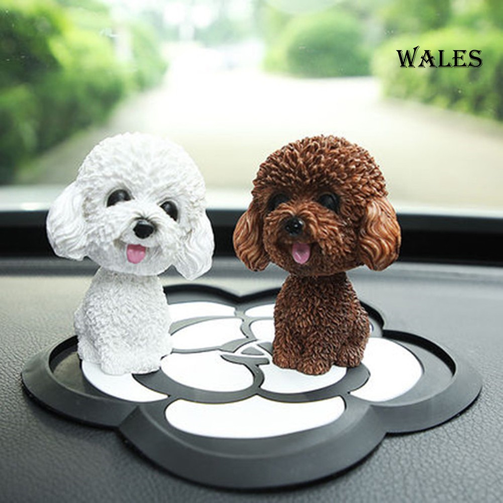 Mô hình trang trí xe hơi hình cún con dễ thương