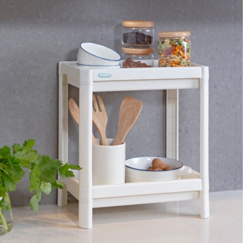 Kệ Nhựa Đa Năng 2 3 4 Tầng Dùng Trong Phòng Tắm Thông Minh  - Giao Màu Ngẫu Nhiên