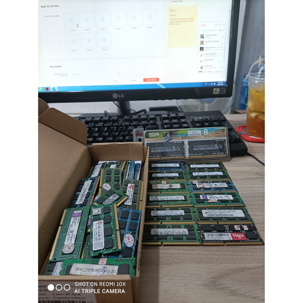 Ram Laptop DDR3 2GB Bus 1600 Sam/Hynix/Kingston