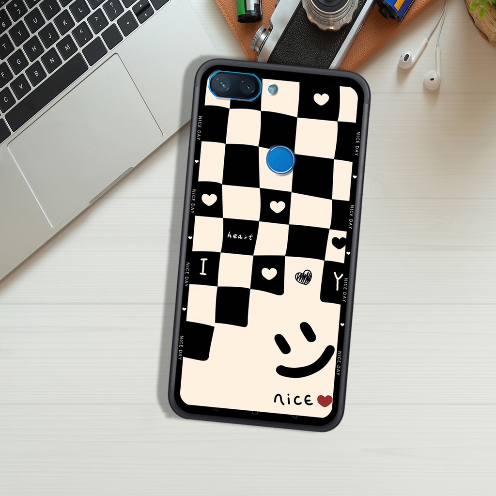 Ốp Lưng XIAOMI MI 5X - MI A1 - MI 8 LITE - MI 8 - MI 8 SE , In Hình &quot;Black Heart&quot; Phong Cách Đẹp.