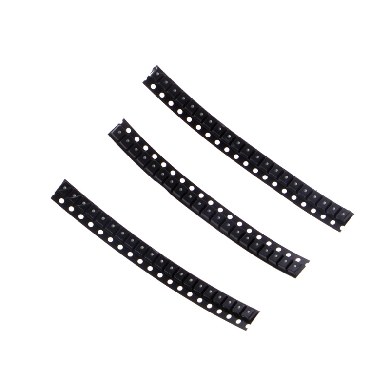 Set 100 đèn LED SMD 3528 1210 màu xanh lá đỏ xanh lam vàng trắng