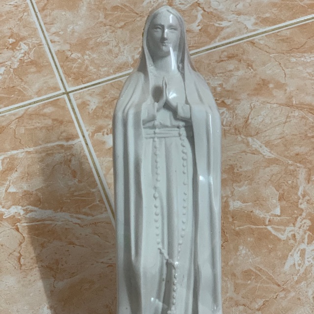 Tượng đức mẹ tà pao cao 30cm