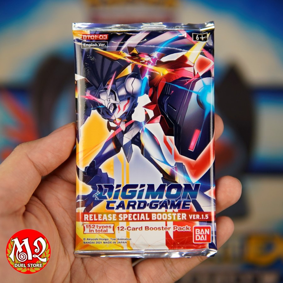 Gói thẻ bài Digimon Card Game: Booster Pack VER.1.0 - M2 Special Edition  - Giao pack hình ngẫu nhiên