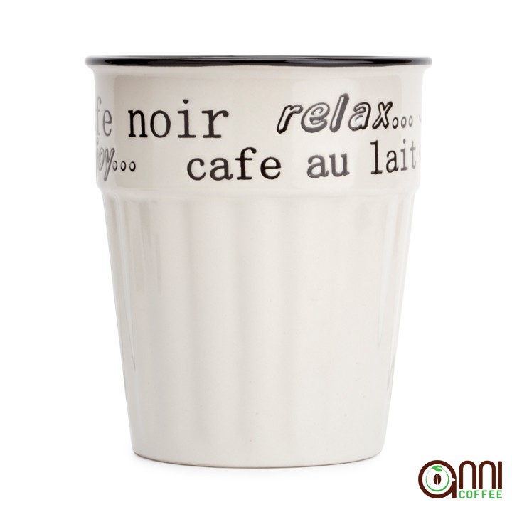 Uống cà phê và trà - Cafe Relax 400ml Trắng