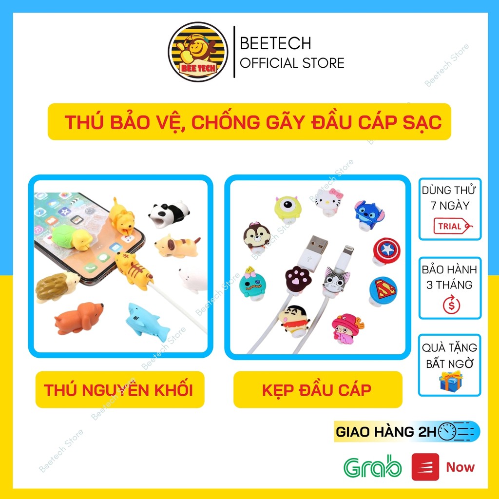 Nút chống đứt gãy đầu cáp sạc, phụ kiện bảo vệ cáp sạc  - Beetech