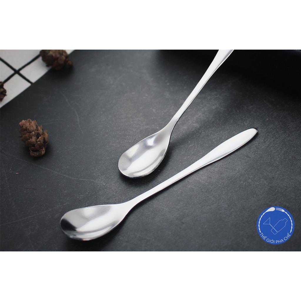 Thìa inox cafe 18cm 13cm 12cm lẻ 1 chiếc