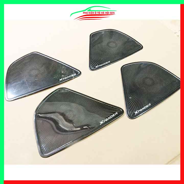 Bộ ốp màng loa Xpander 2018-2022 chuẩn theo xe vân Titan chống xước trang trí nội thất ô tô