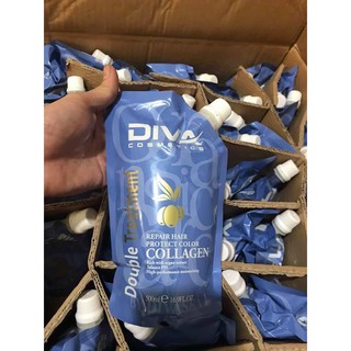 Hấp Ủ Tóc Diva Collagen Siêu Mềm Mượt 500ml