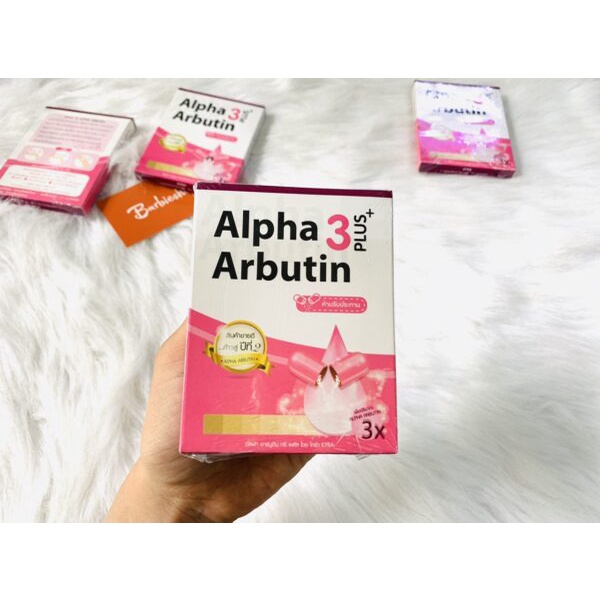 Bill Thái-01 Vĩ Kích Dưỡng Trắng Da Alpha 3 Plus Arbutin Thái Lan  ⚡️Deal Hot⚡️