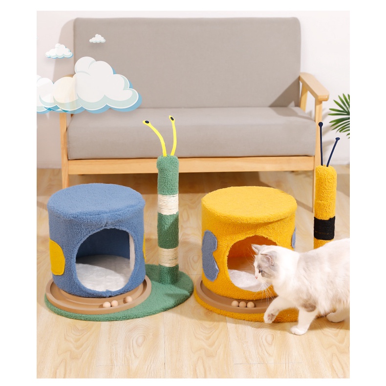 Trụ mèo ốc sên 43x50x39cm (cat tree)