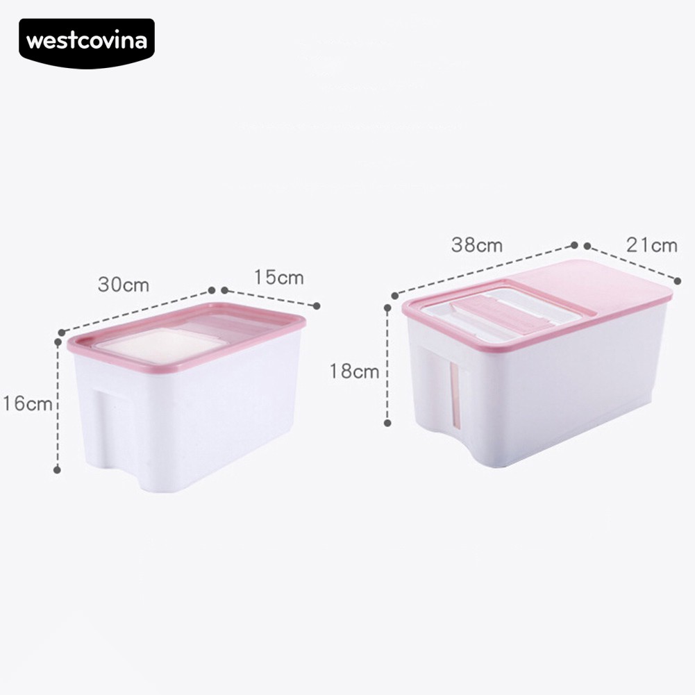 Hộp Đựng Ngũ Cốc Chống Ẩm Mốc Tiện Dụng Cho Nhà Bếp
