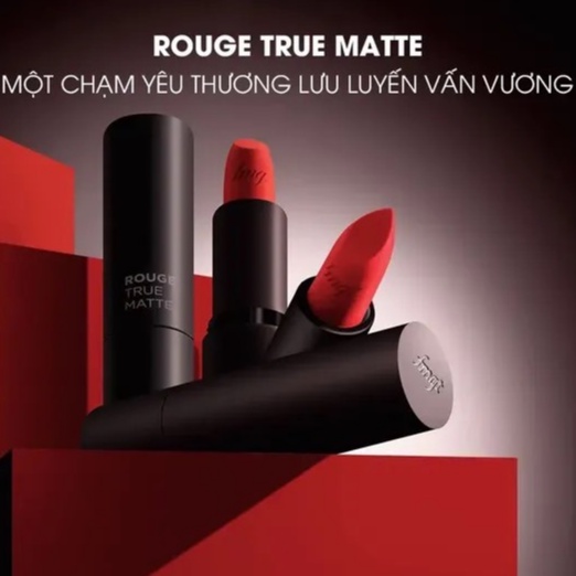 Son Lì Mềm Mịn Môi TheFaceShop Rouge True Matte FMGT 3.6g