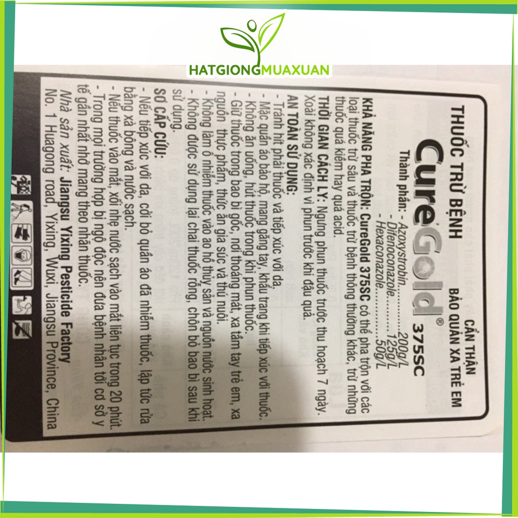 [SIEURE] nấm bênh Score 250EC (chai 50ml) hàng đẹp, phân phối chuyên nghiệp.