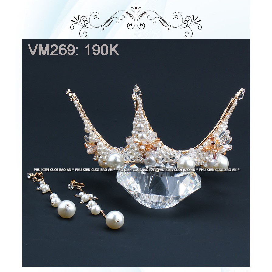 Vương miện cô dâu VM269
