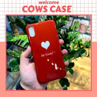 Ốp điện thoại iphone be loved đỏ dành cho iphone6/6s/6plus/6splus/7plus/8plus/ipx/ipxs/xs max