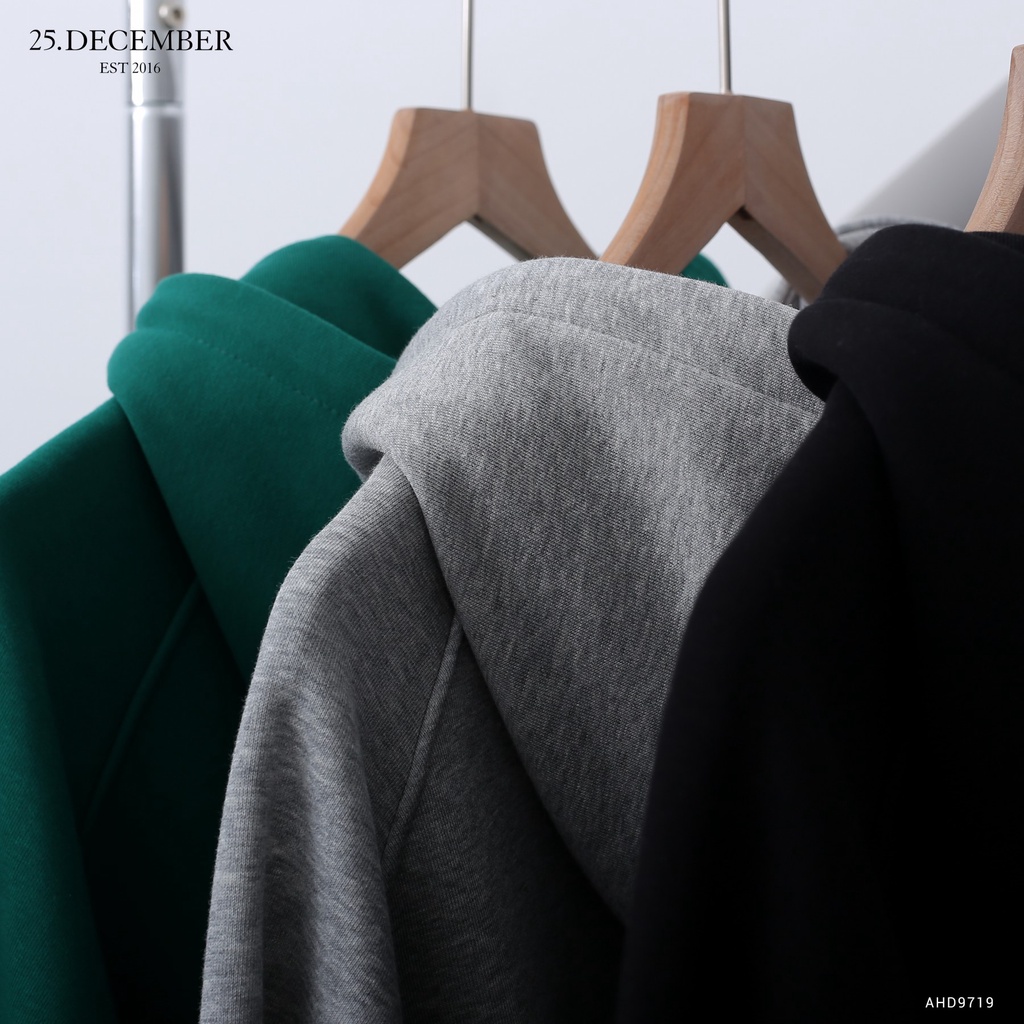 Áo Hoodie Pale Blue chất nỉ dầy đẹp - 25.December mã AHD9719