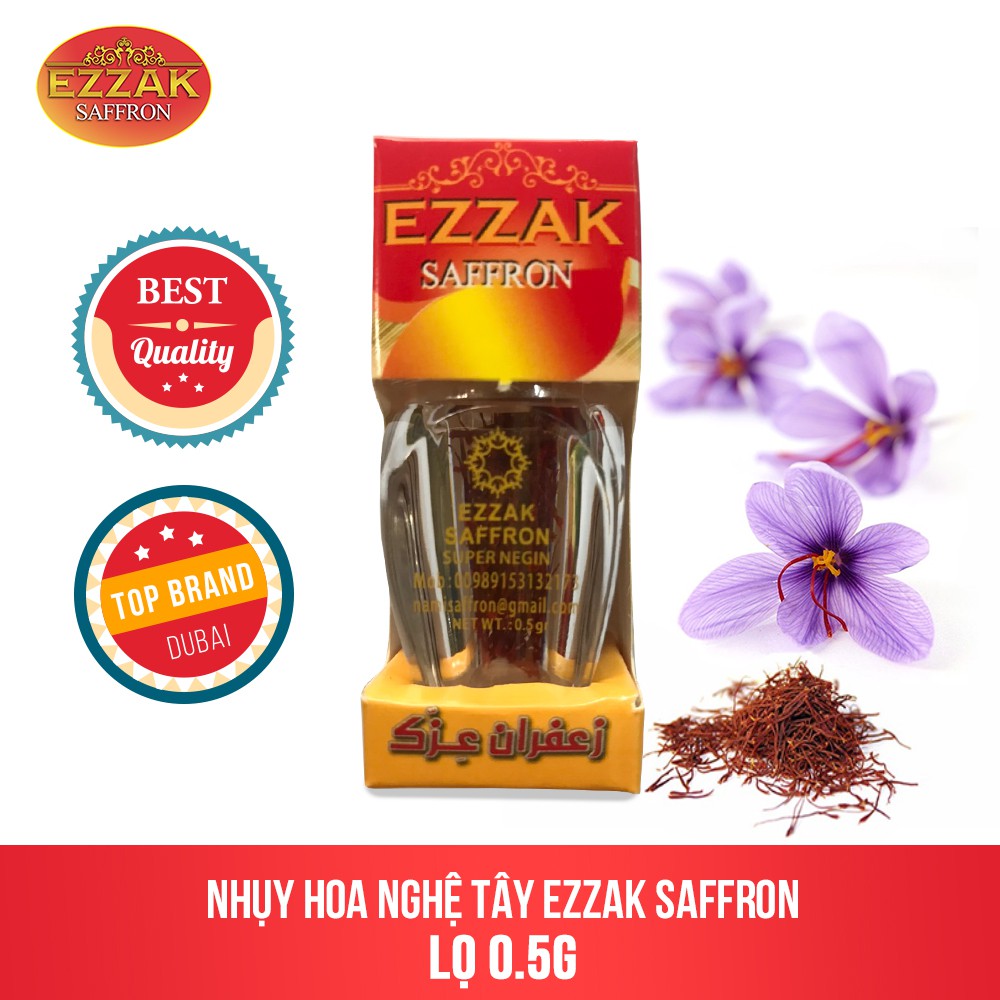 [SUPER NEGIN] Hộp 0.5g nhụy hoa nghệ tây Saffron chính hãng | BigBuy360 - bigbuy360.vn
