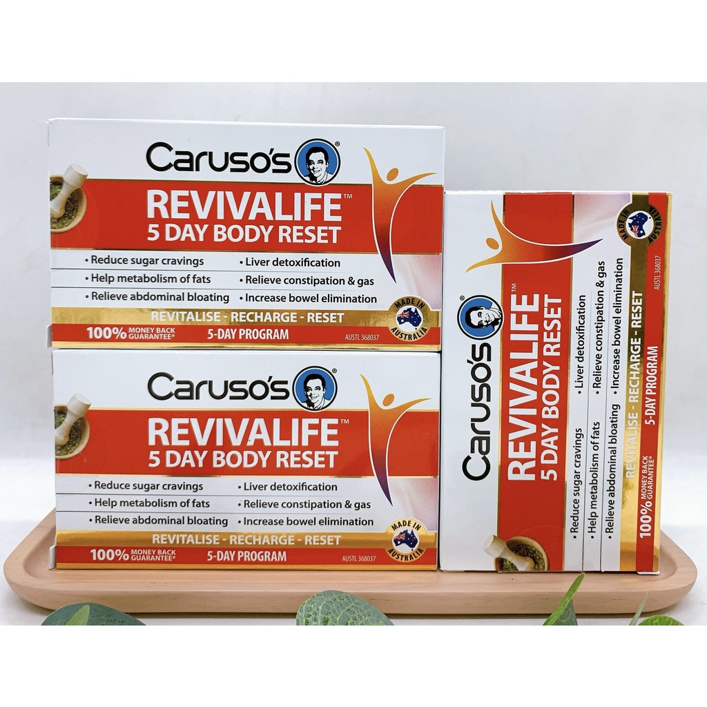 Viên uống Thải độc cơ thể Carusos Quick Cleanse Internal Cleansing Detox Program