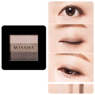 Phấn mắt 3 màu Missha