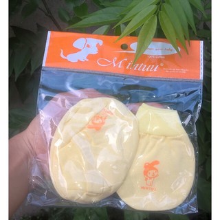 Set bao tay bao chân bo màu Mintuu