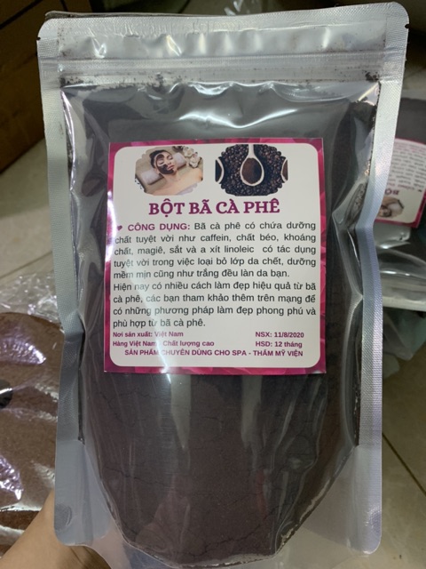 100gr Bột bã Cà phê đắp mặt, tắm trắng, tẩy da chết