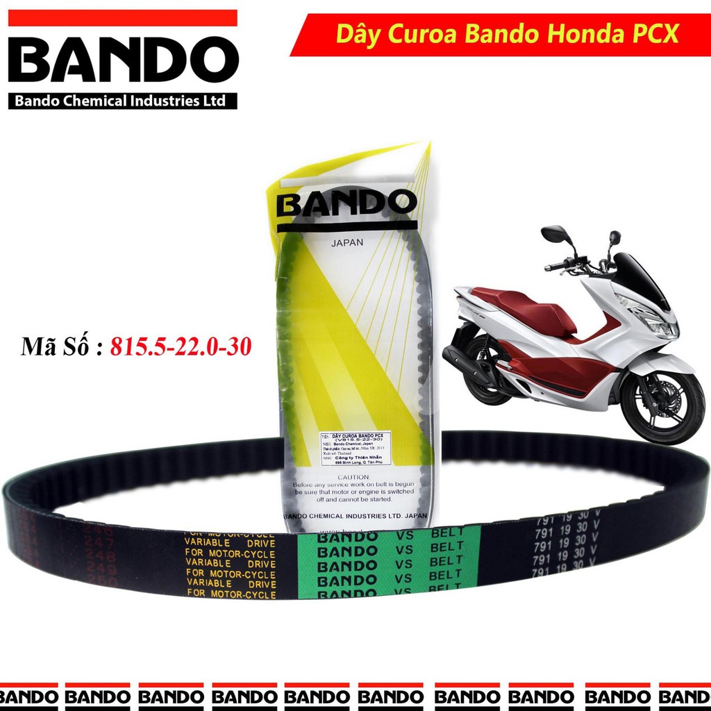 Dây curoa Honda PCX ( Bando Thái Lan )