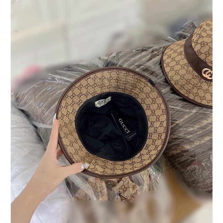 Nón/ Mũ bucket nam nữ hoạ tiết gucci tai bèo hottrend