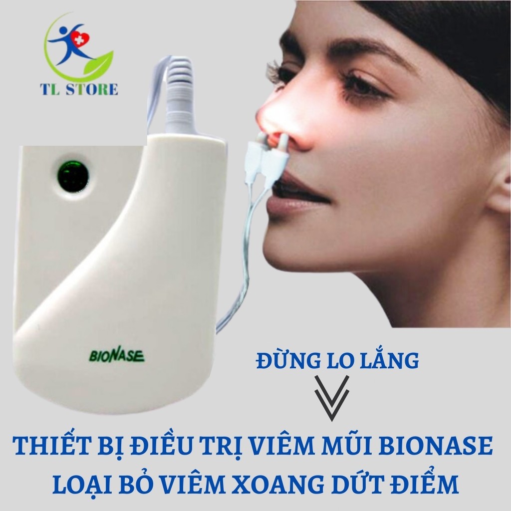 Thiết bị hỗ trợ điều trị viêm mũi dị ứng, viêm xoang mãn tính bằng ánh sáng sinh học Bionase