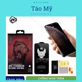 Kính Cường Lực Chống Nhìn Trộm Chính Hãng King Kong ĐÃ CÓ  CHO IPHONE 7PLUS-11PROMAX Chất Lượng Cao