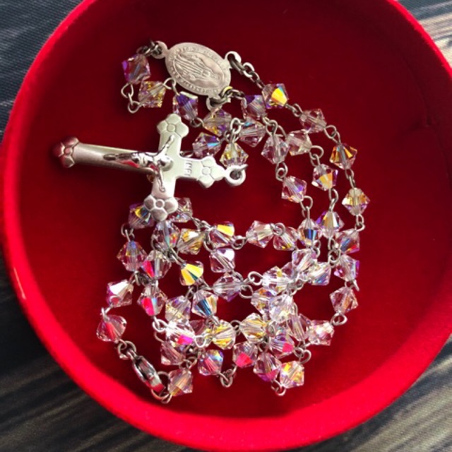 Chuỗi Lần Hạt 50 Kinh 5 ly Pha lê Áo